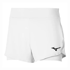 Pantaloncini da donna Mizuno Flex Short White