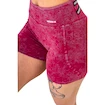 Pantaloncini da donna Nebbia NEBBIA x OLYMPIA Washed High Waisted Leggings Shorts HERITAGE 780 red