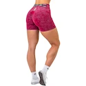 Pantaloncini da donna Nebbia NEBBIA x OLYMPIA Washed High Waisted Leggings Shorts HERITAGE 780 red