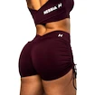 Pantaloncini da donna Nebbia STRONG BEAUTY Lace-Up Sculpting Shorts OWN YOUR POWER 429 dark red