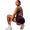 Pantaloncini da donna Nebbia STRONG BEAUTY V-shaping Belt Shorts 428 dark red