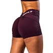 Pantaloncini da donna Nebbia STRONG BEAUTY V-shaping Belt Shorts 428 dark red