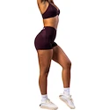 Pantaloncini da donna Nebbia STRONG BEAUTY V-shaping Belt Shorts 428 dark red
