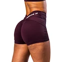 Pantaloncini da donna Nebbia STRONG BEAUTY V-shaping Belt Shorts 428 dark red