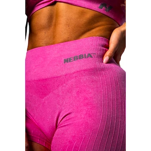 Pantaloncini da donna Nebbia TOTALLY SEAMLESS High Waisted Push-Up Shorts 304 pink