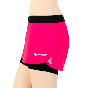 Pantaloncini da donna Sensor  Trail Black/Pink