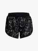 Pantaloncini da donna Under Armour  Fly By 2.0 Printed Short -BLK