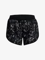 Pantaloncini da donna Under Armour  Fly By 2.0 Printed Short -BLK