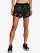 Pantaloncini da donna Under Armour  Fly By 2.0 Printed Short -BLK