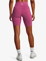 Pantaloncini da donna Under Armour  Meridian Bike Short-PNK