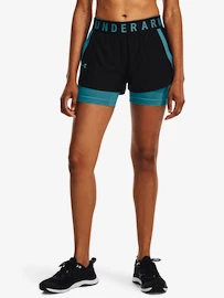 Pantaloncini da donna Under Armour Play Up 2-in-1 Shorts -BLK