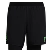 Pantaloncini da uomo adidas  Adizero Two-In-One Black