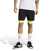 Pantaloncini da uomo adidas  Club 2In1 Short Black/Lucid Lemon