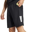 Pantaloncini da uomo adidas  Club 3 Stripes Short Black