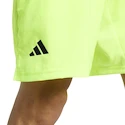 Pantaloncini da uomo adidas  Club 3 Stripes Short Lucid Lemon