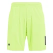 Pantaloncini da uomo adidas  Club 3 Stripes Short Lucid Lemon M