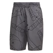 Pantaloncini da uomo adidas  Club Graphic Short Grey