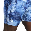 Pantaloncini da uomo adidas  Melbourne Ergo Tennis Graphic Shorts Blue