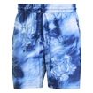 Pantaloncini da uomo adidas  Melbourne Ergo Tennis Graphic Shorts Blue