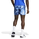 Pantaloncini da uomo adidas  Melbourne Ergo Tennis Graphic Shorts Blue