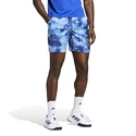 Pantaloncini da uomo adidas  Melbourne Ergo Tennis Graphic Shorts Blue