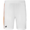 Pantaloncini da uomo Babolat  Play Short Men White/Orange