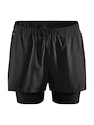 Pantaloncini da uomo Craft ADV Essence 2in1 Black S