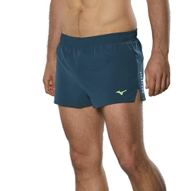 Pantaloncini da uomo Mizuno Aero Split 1.5 Short Orion Blue