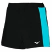 Pantaloncini da uomo Mizuno Alpha 5.5 Short Black/Algiers Blue