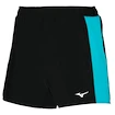 Pantaloncini da uomo Mizuno Alpha 5.5 Short Black/Algiers Blue S
