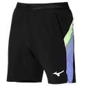 Pantaloncini da uomo Mizuno  Release 8 in Amplify Black/Techno Green