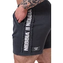 Pantaloncini da uomo Nebbia NEBBIA x OLYMPIA Washed Sweat Shorts LEGEND 786 black