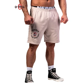 Pantaloncini da uomo Nebbia NEBBIA x OLYMPIA Washed Sweat Shorts LEGEND 786 light grey