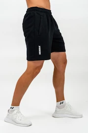 Pantaloncini da uomo Nebbia Performance+ Tracksuit Relaxed-Fit Shorts MAXIMUM neri