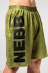 Pantaloncini da uomo Nebbia  Washed-off Gym Sweatshorts NO BS 367 Light Green