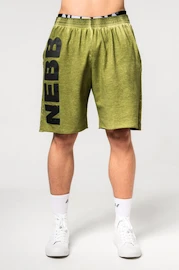 Pantaloncini da uomo Nebbia Washed-off Gym Sweatshorts NO BS 367 Light Green