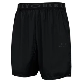 Pantaloncini da uomo Oakley Hot Temps 6" Running Short Blackout