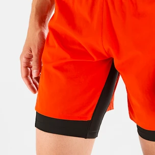 Pantaloncini da uomo Salomon Cross Twinskin Shorts Fiery Red
