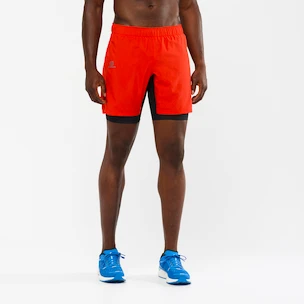 Pantaloncini da uomo Salomon  XA Twinskin Short Goji Berry