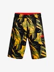 Pantaloncini da uomo Under Armour  BASELINE 10'' PRINT SHORT-YLW