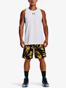Pantaloncini da uomo Under Armour  BASELINE 10'' PRINT SHORT-YLW