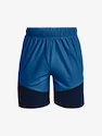 Pantaloncini da uomo Under Armour  Knit Woven Hybrid Shorts-BLU