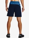 Pantaloncini da uomo Under Armour  Knit Woven Hybrid Shorts-BLU