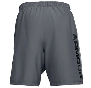 Pantaloncini da uomo Under Armour  Woven Graphic Wordmark Short Grey S