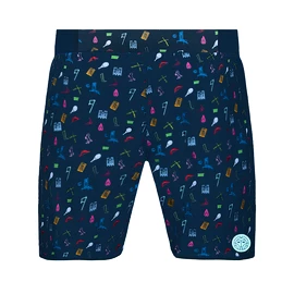 Pantaloncini per bambini BIDI BADU Tafari Tech Shorts Dark Blue, Mixed