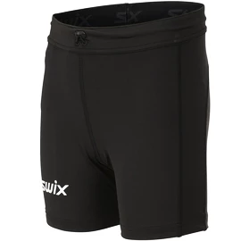 Pantaloncini per bambini Swix Steady Black