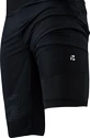 Pantaloni da ciclismo da uomo Silvini  Barrea Black Charcoal