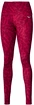 Pantaloni da donna Mizuno  Printed Tight /Persian Red