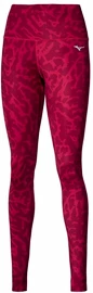 Pantaloni da donna Mizuno Printed Tight /Persian Red