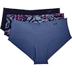 Pantaloni da donna Under Armour  PS Hipster 3Pack Print Mineral Blue